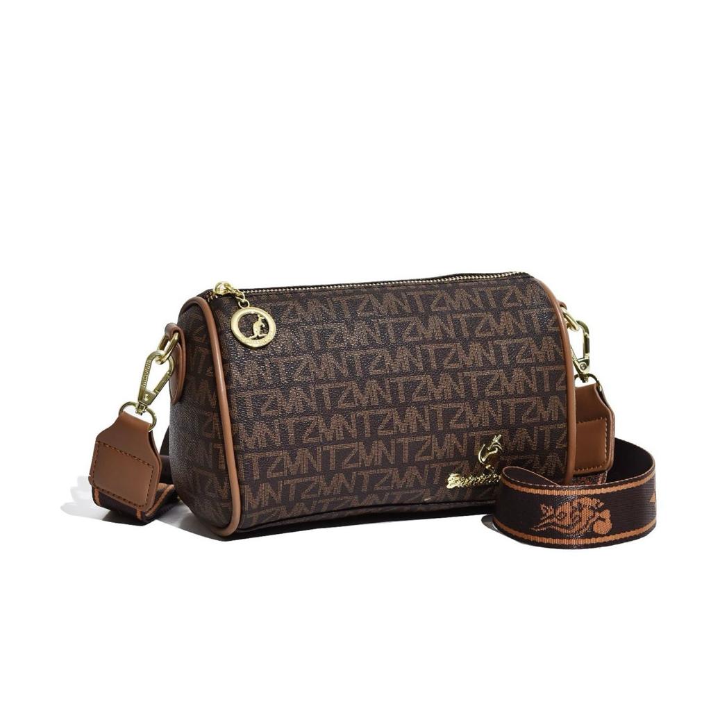 Timeless Elegance Redefined: Crossbody Barrel Bag - Retro PU Shoulder Bag